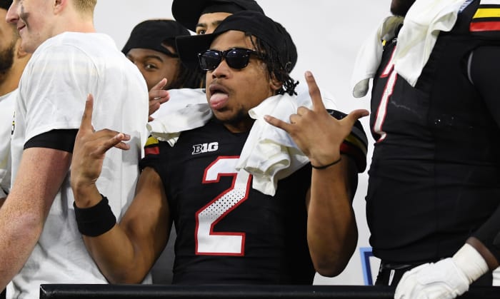 Maryland's Beau Brade could reunite with his college teammate, Jakorian Bennett, on the Las Vegas Raiders.